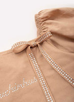 Blusa Cropped Tricoline