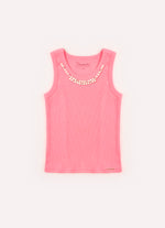Blusa Regata Ribana Bordados