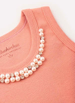 Blusa Regata Ribana Bordados