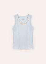 Blusa Regata Ribana Bordados