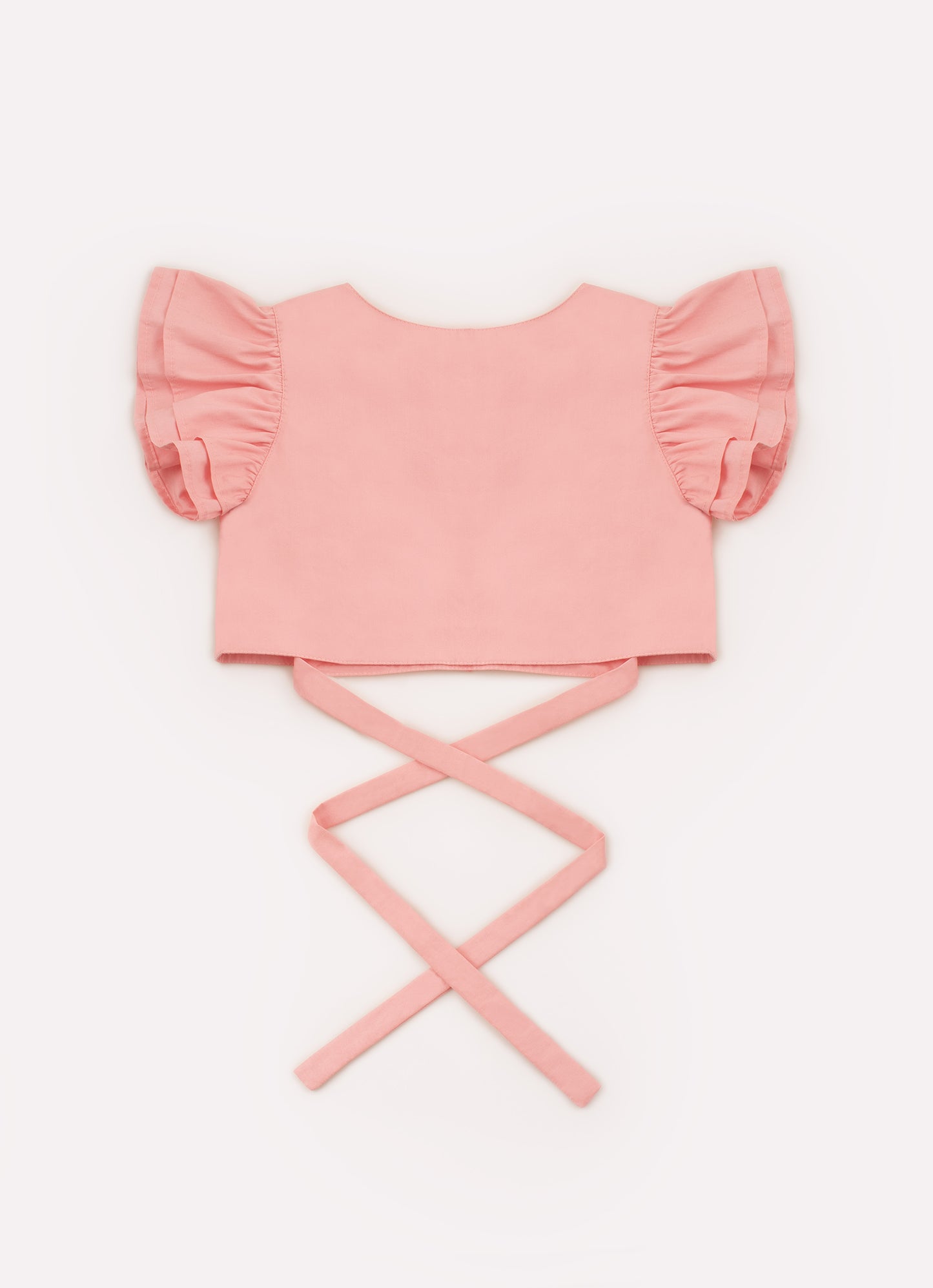 Blusa Cropped Tricoline Cristais