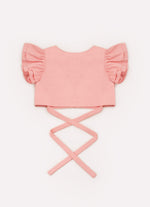 Blusa Cropped Tricoline Cristais