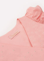 Blusa Cropped Tricoline Cristais