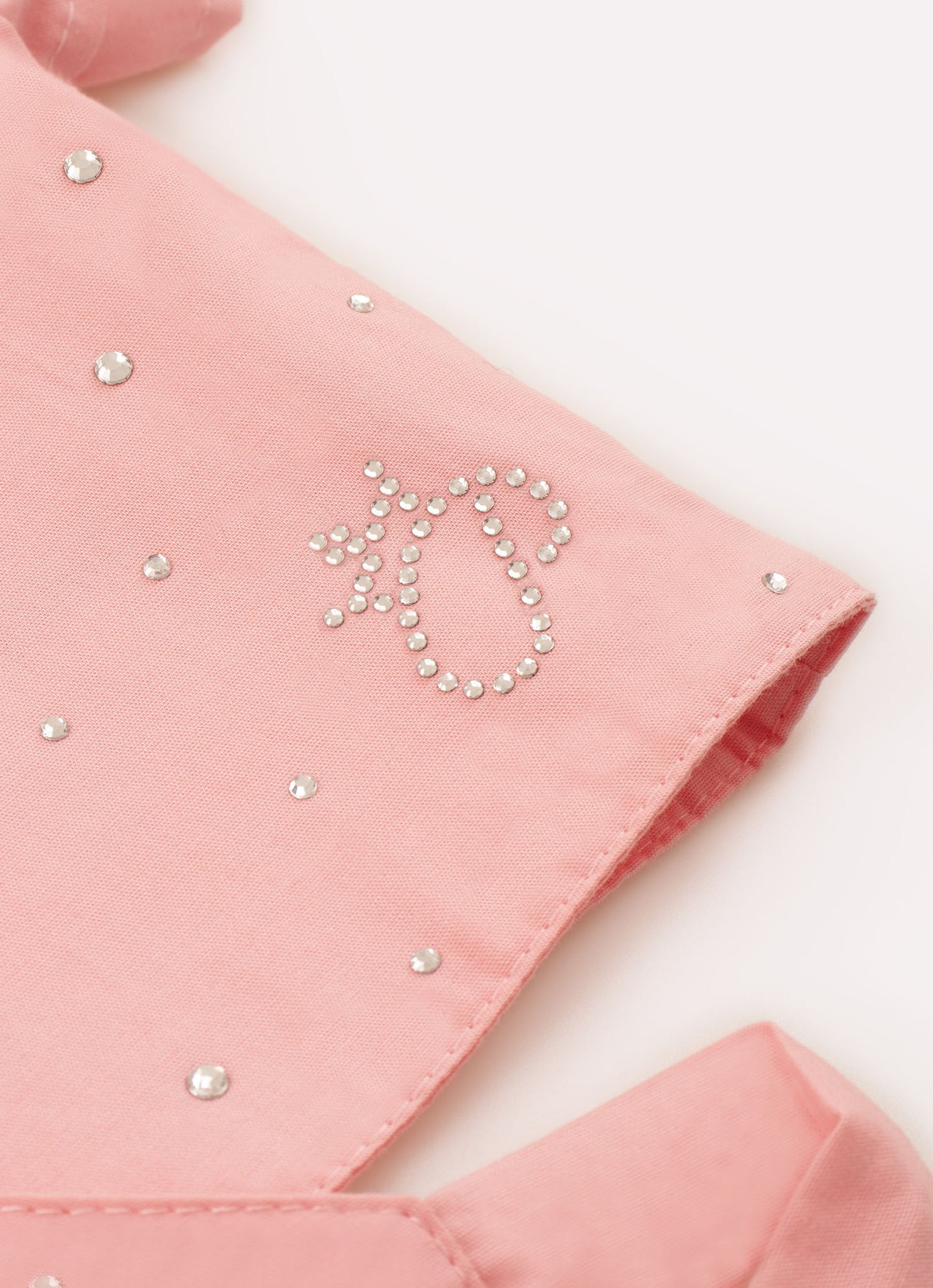 Blusa Cropped Tricoline Cristais