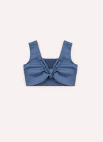 Blusa Cropped Tricoline