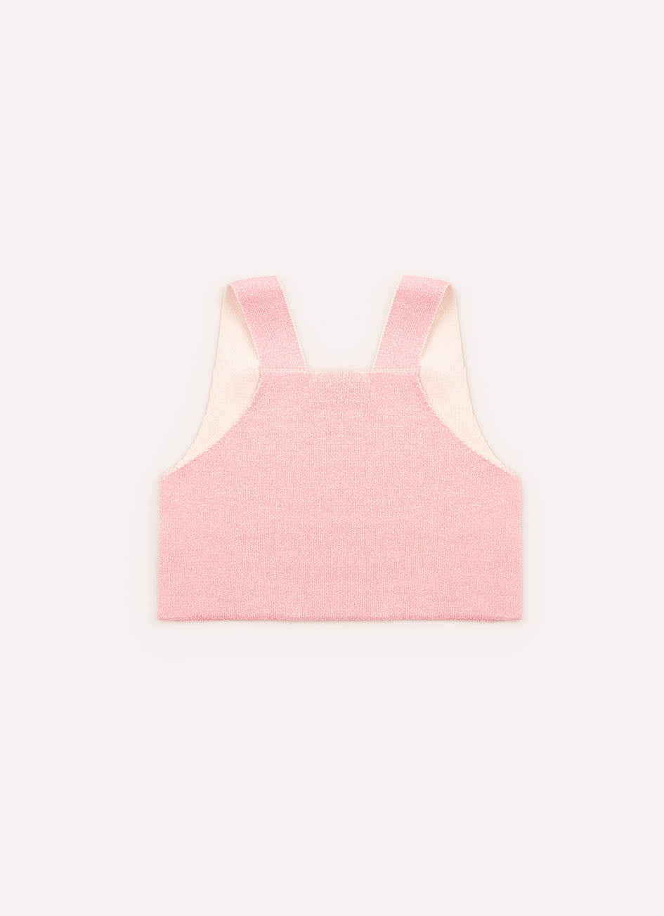 Blusa Regata Cropped Tricot