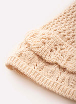 Saia Short Tricot Ponto Crochê