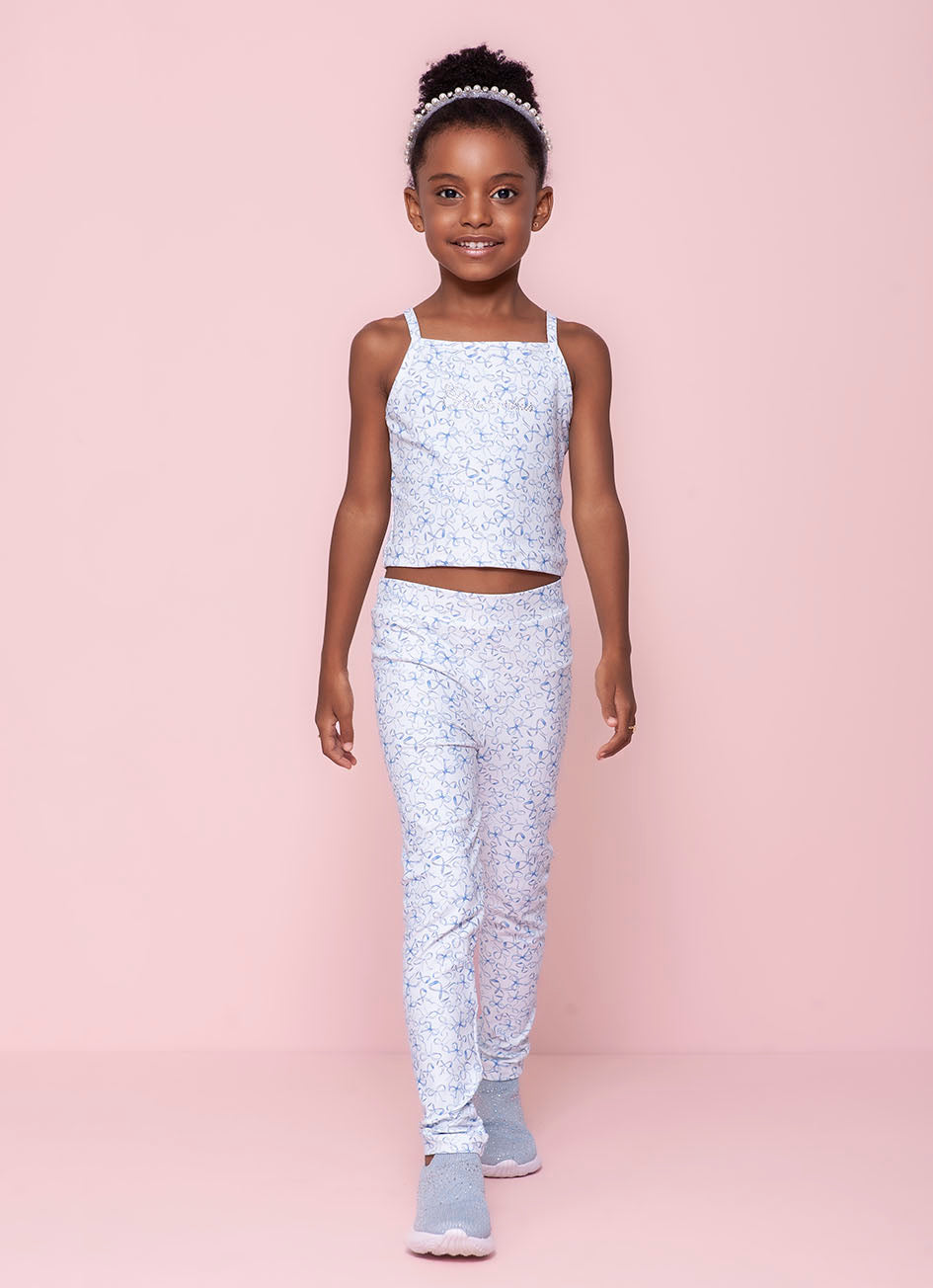 Blusa Alça Cropped Malha Light
