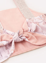 Blusa Alça Cropped Algodão Estampado