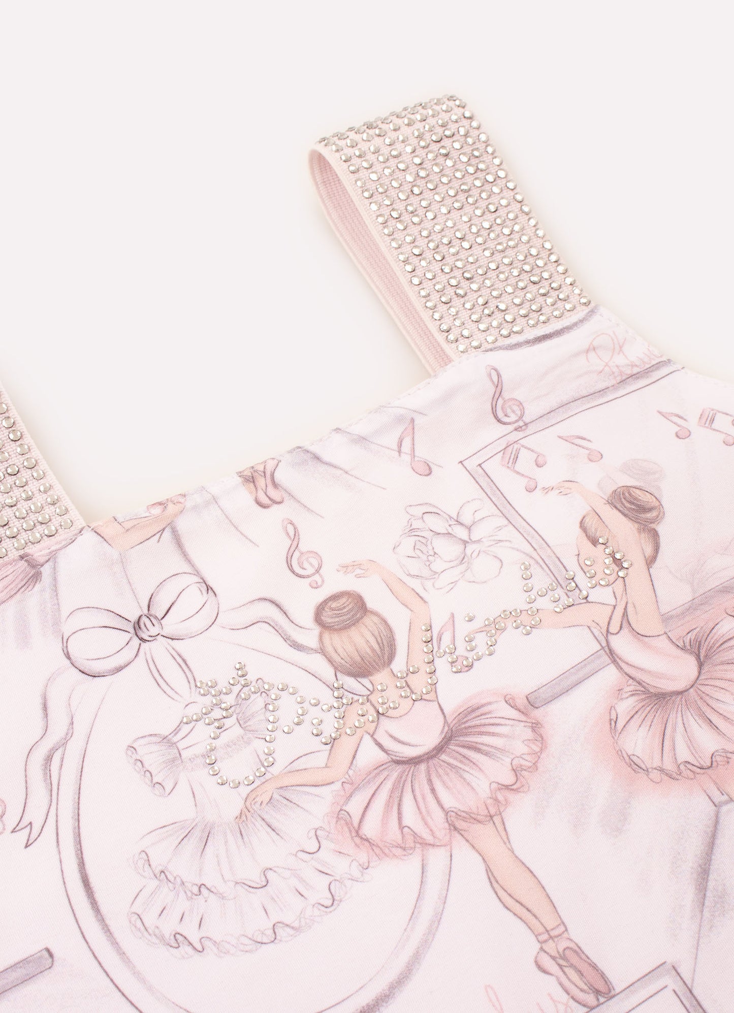 Blusa Alça Cropped Algodão Estampado