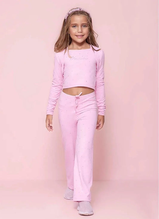 Bolero Malha Light Cristais