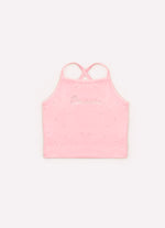 Blusa Alça Cropped Malha Light
