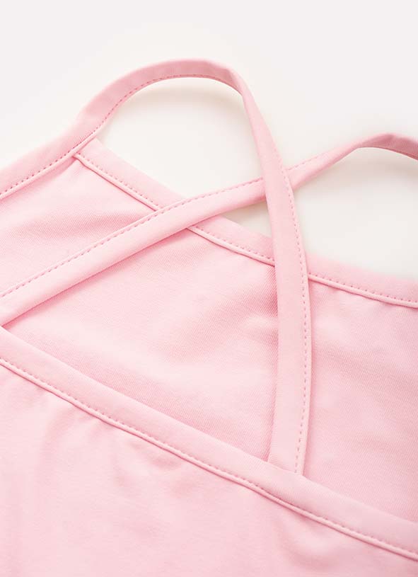 Blusa Alça Cropped Malha Light