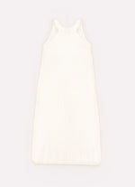 Vestido Longo Tricot Ponto Renda Cristal