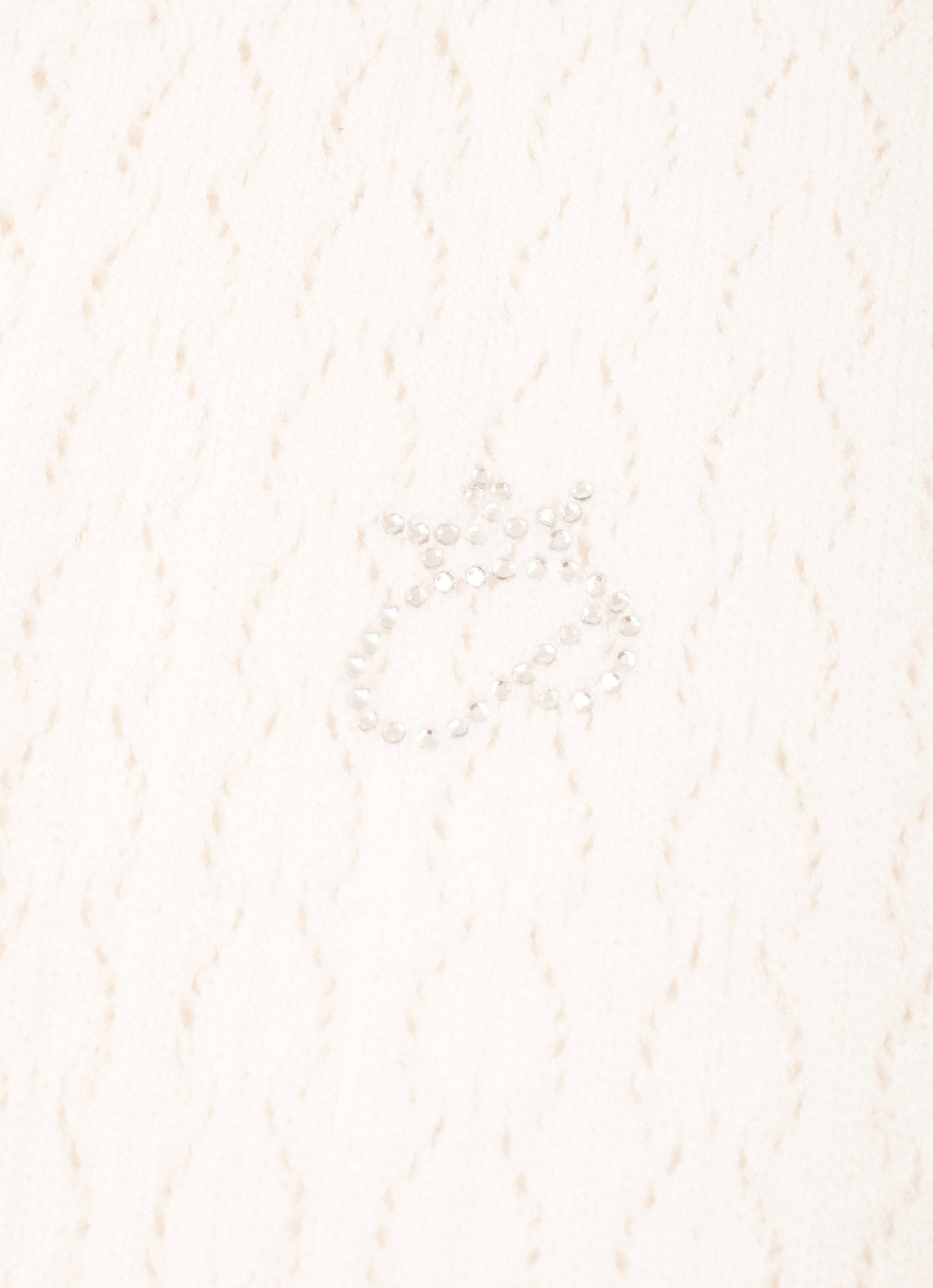 Vestido Longo Tricot Ponto Renda Cristal