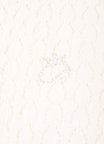 Vestido Longo Tricot Ponto Renda Cristal