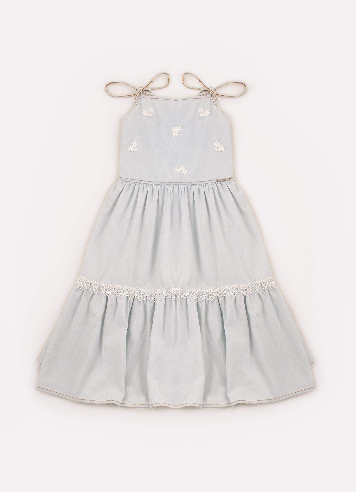 Vestido Alça Jeans
