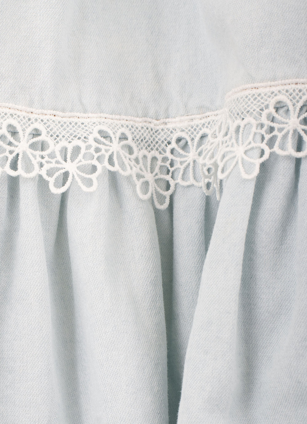Vestido Alça Jeans
