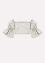 Blusa Cropped de Jeans