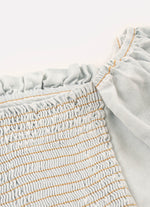 Blusa Cropped de Jeans