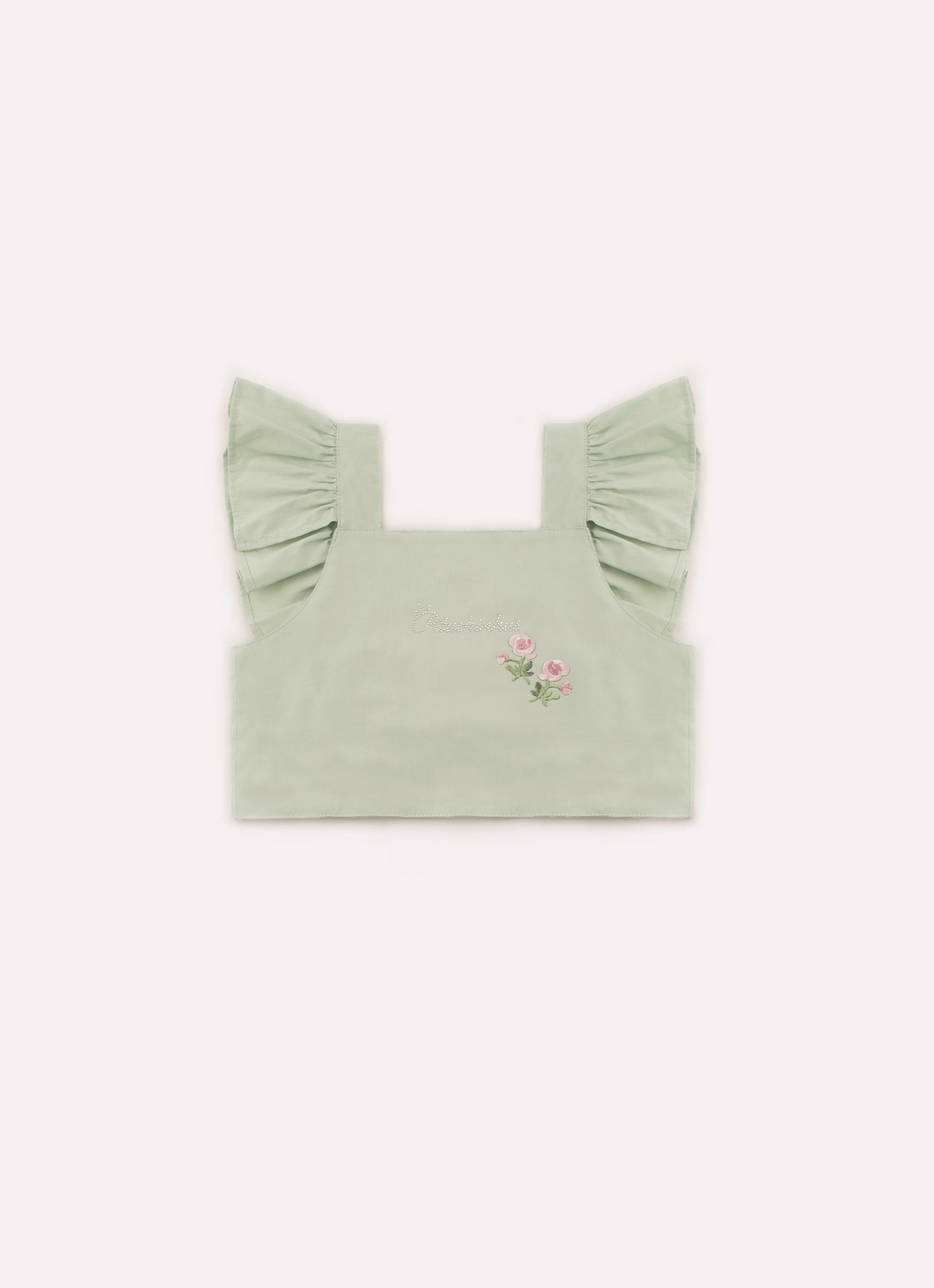 Blusa Alça Cropped Algodão
