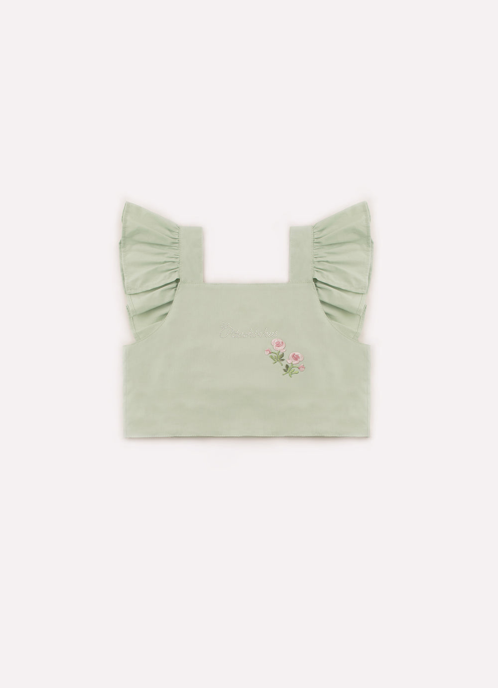 Blusa Alça Cropped Algodão