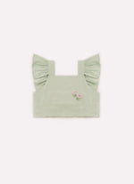 Blusa Alça Cropped Algodão