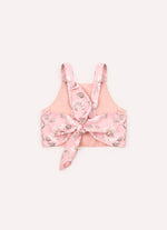 Blusa Alça Cropped Tricoline