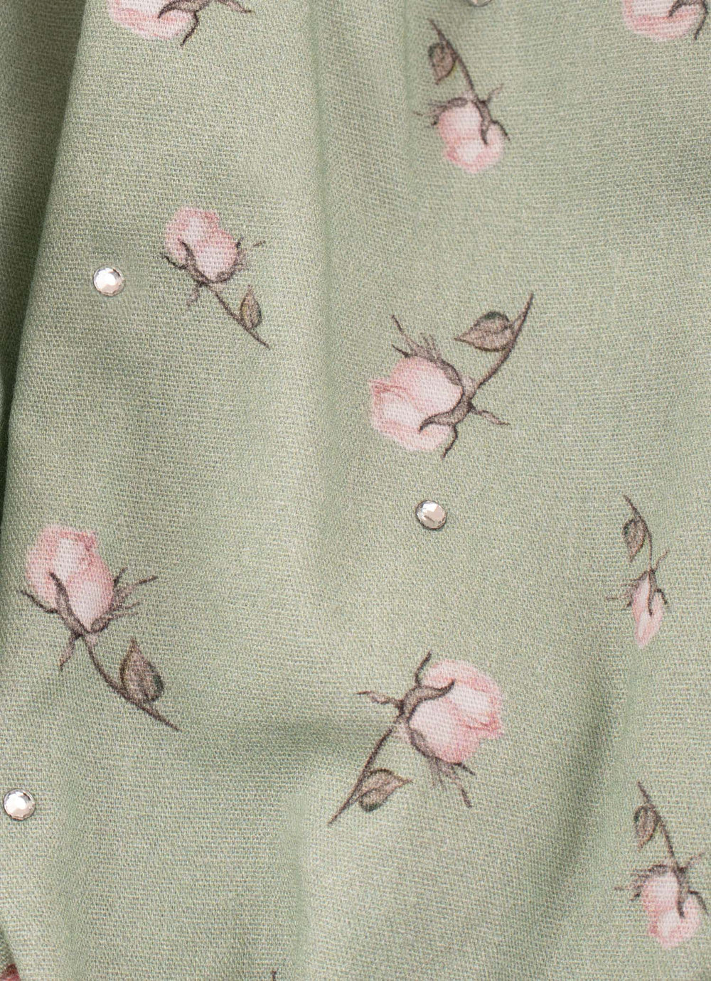Blusa Cropped de Algodão com Estampas