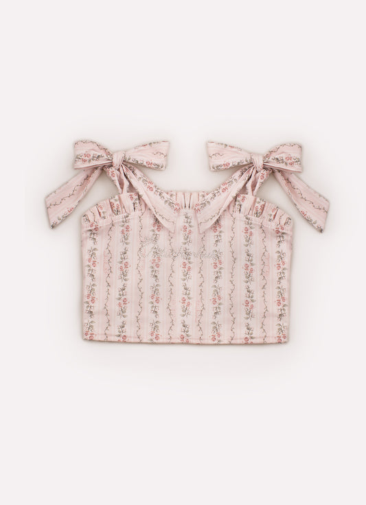 Blusa Alça Cropped Algodão