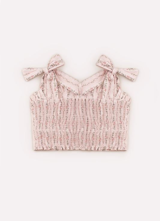 Blusa Alça Cropped Algodão
