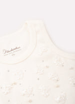 Blusa Cropped Ribana Flores