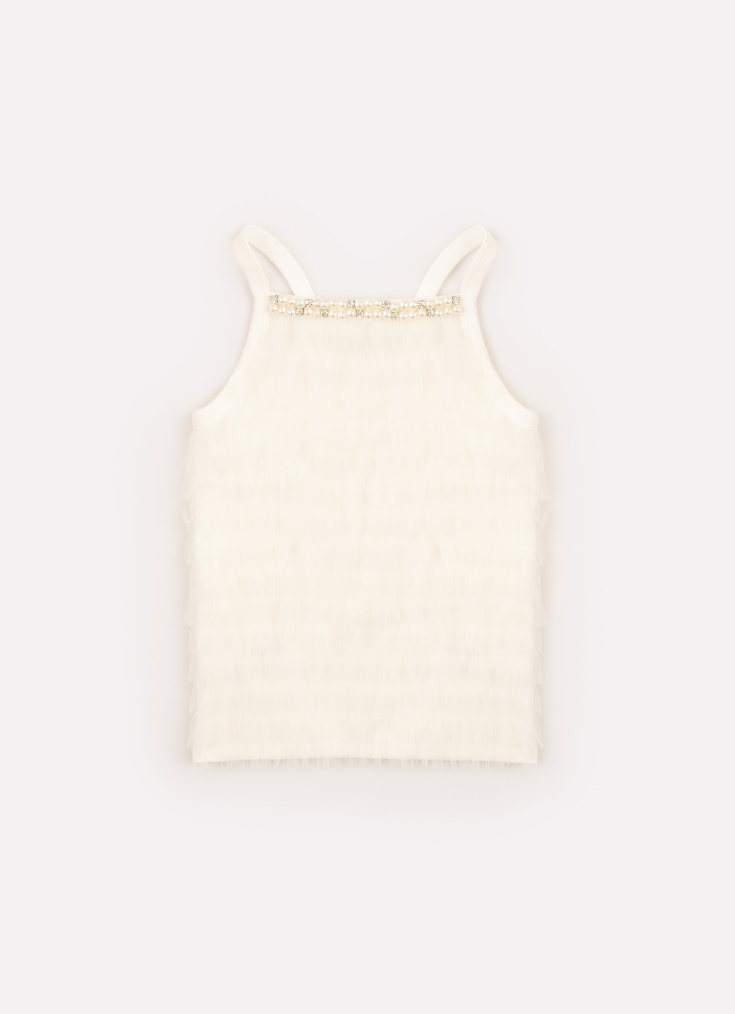 Blusa Alça Ribana Bordados