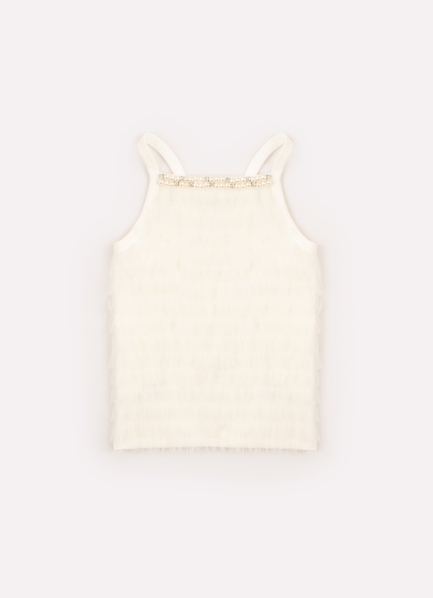 Blusa Alça Ribana Bordados