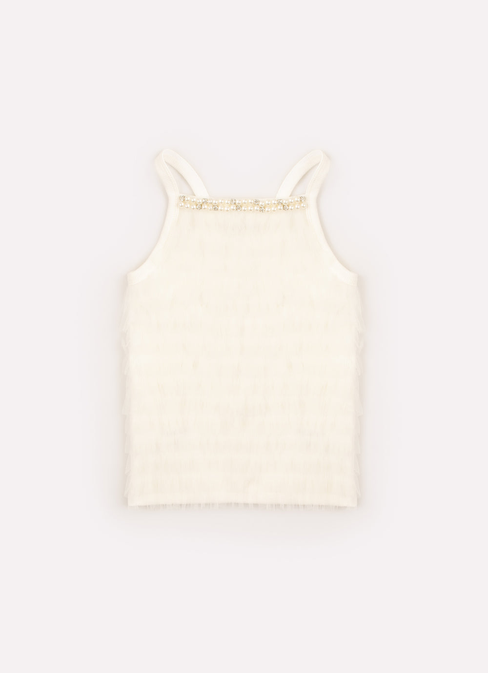 Blusa Alça Ribana Bordados