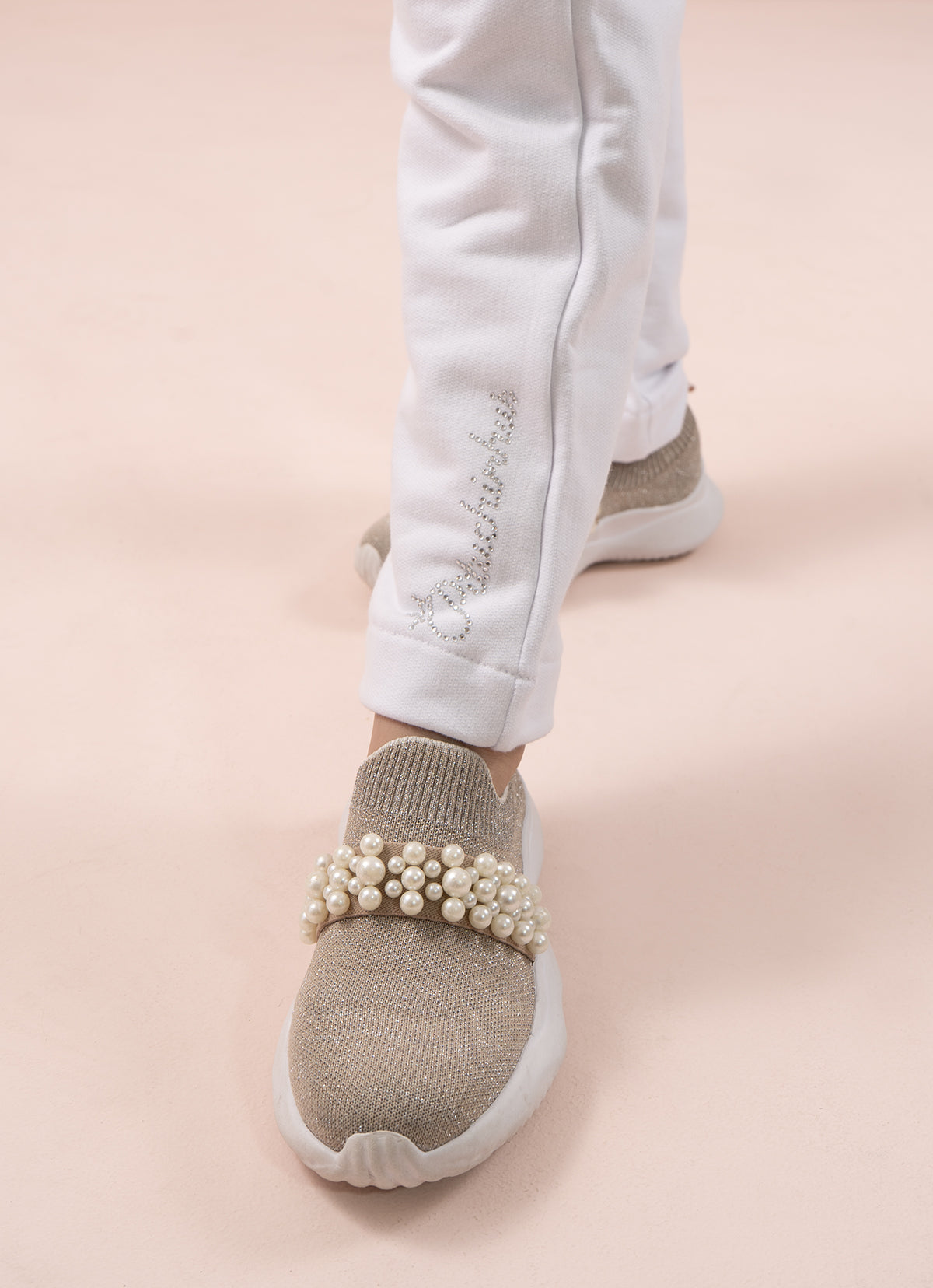 Calça Moletom Felpado Cristal