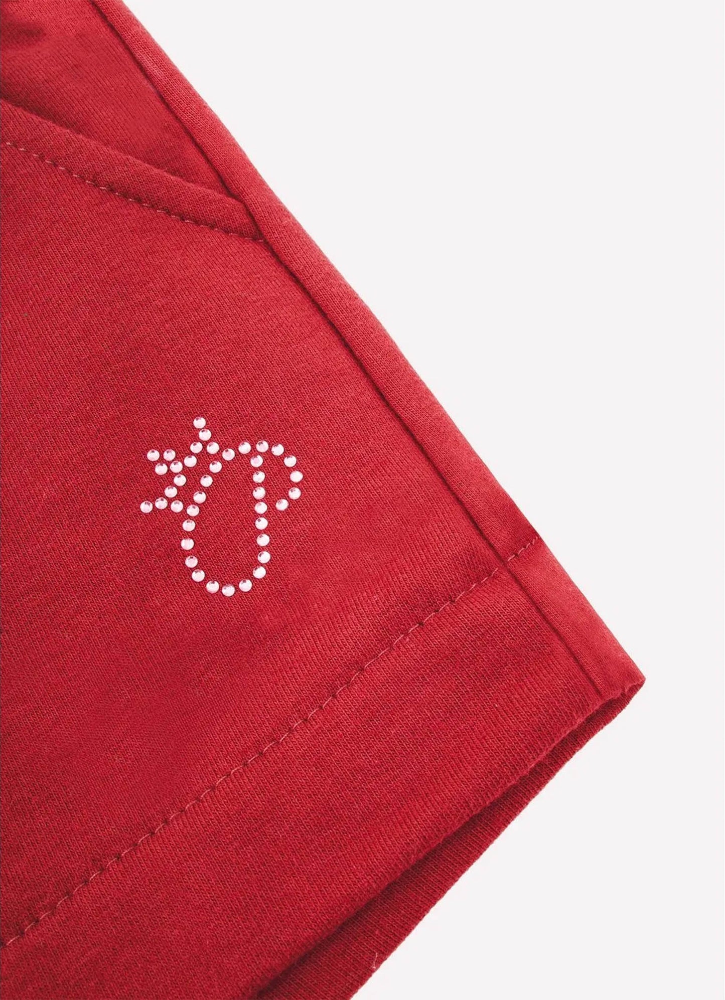 Short Moletom Cristal