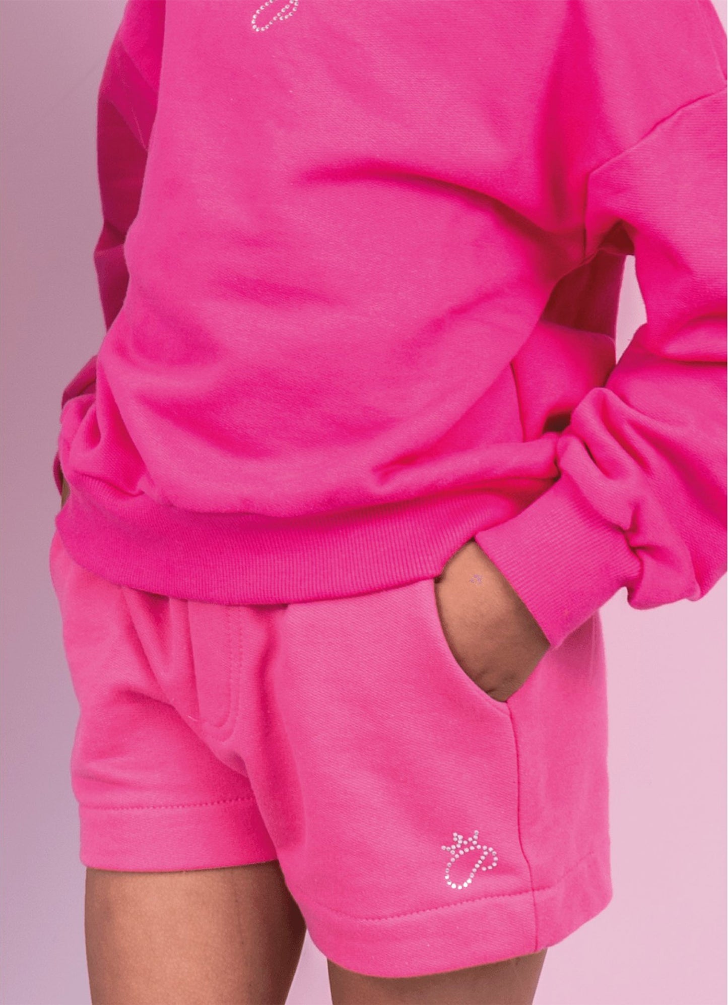 Short Moletom Felpado Cristal
