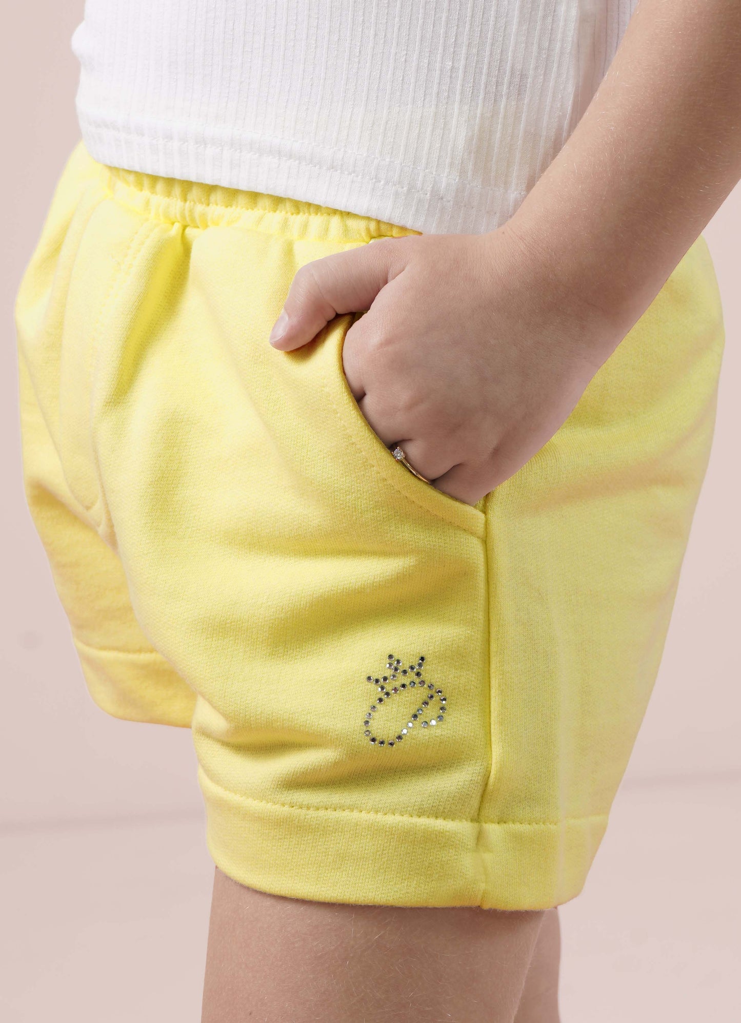 Short Moletom Cristal