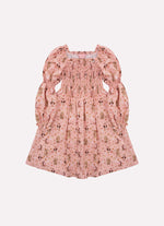 Vestido Algodão Lastex Manga Longa