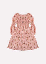 Vestido Algodão Lastex Manga Longa
