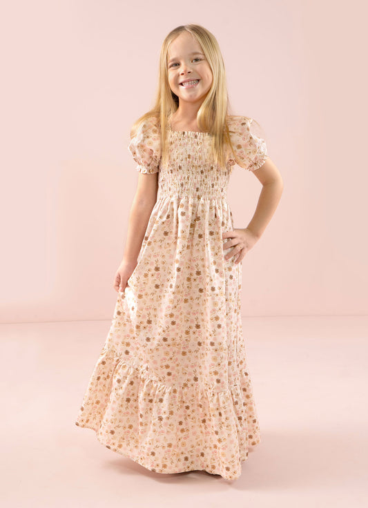Vestido Longo Algodão Lastex