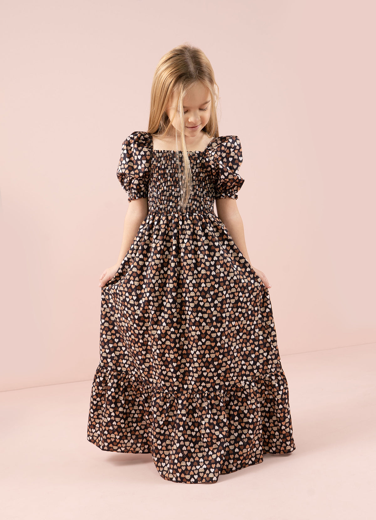 Vestido Longo Algodão Lastex