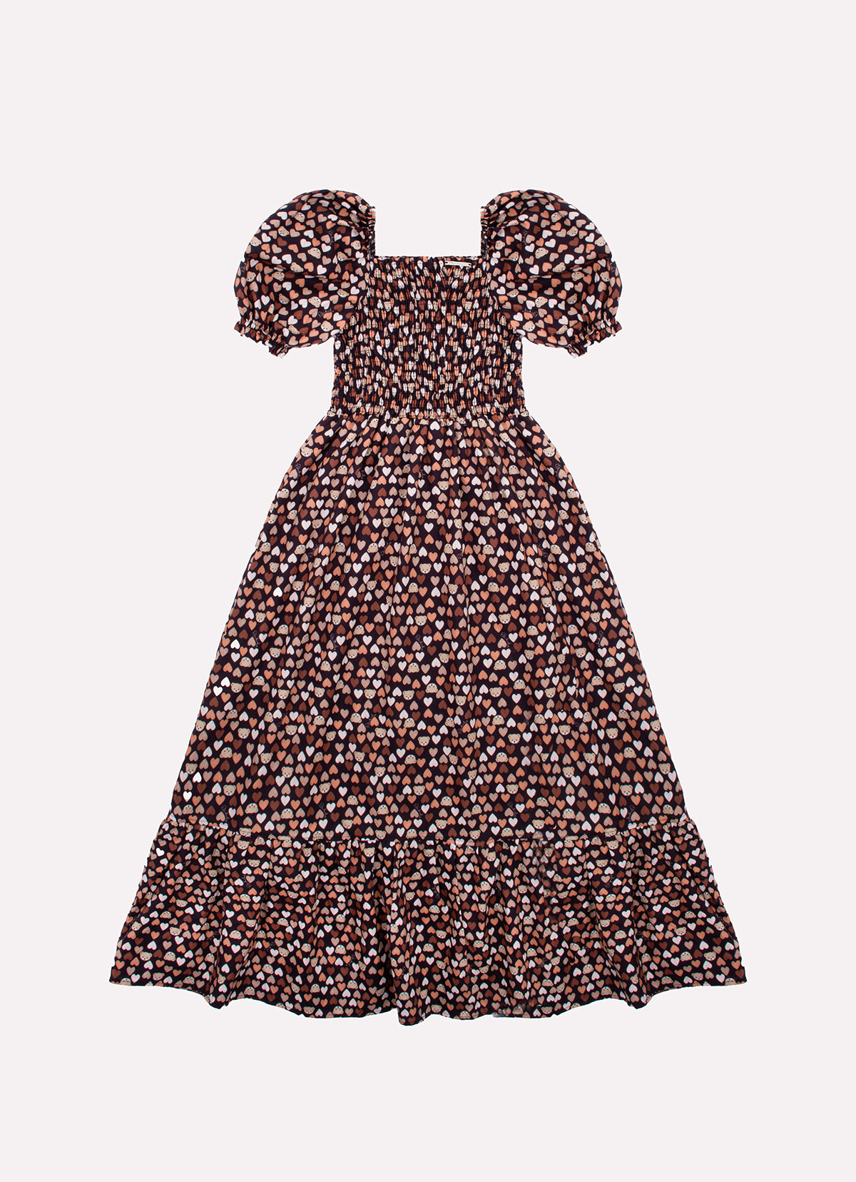 Vestido Longo Algodão Lastex