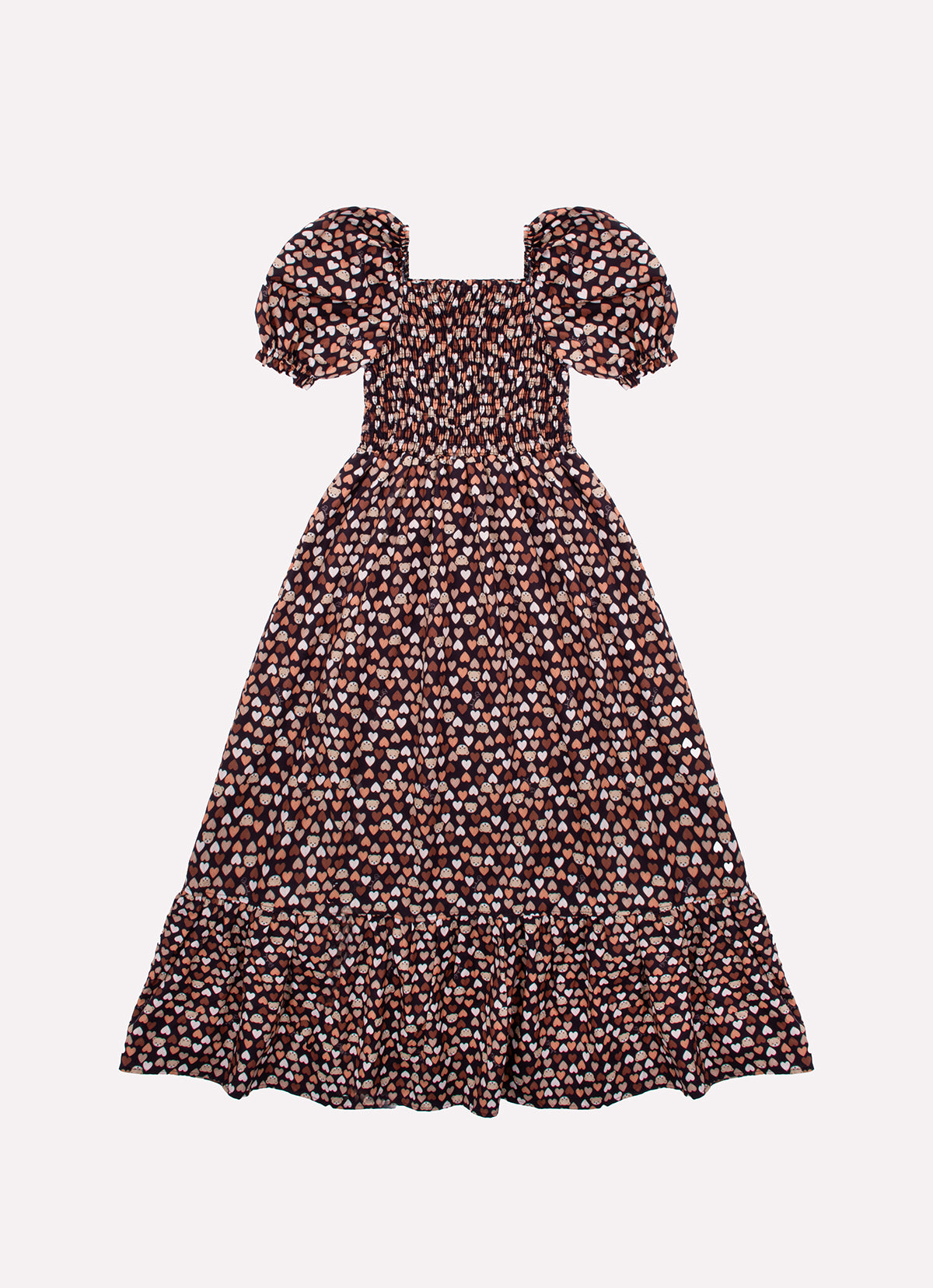 Vestido Longo Algodão Lastex