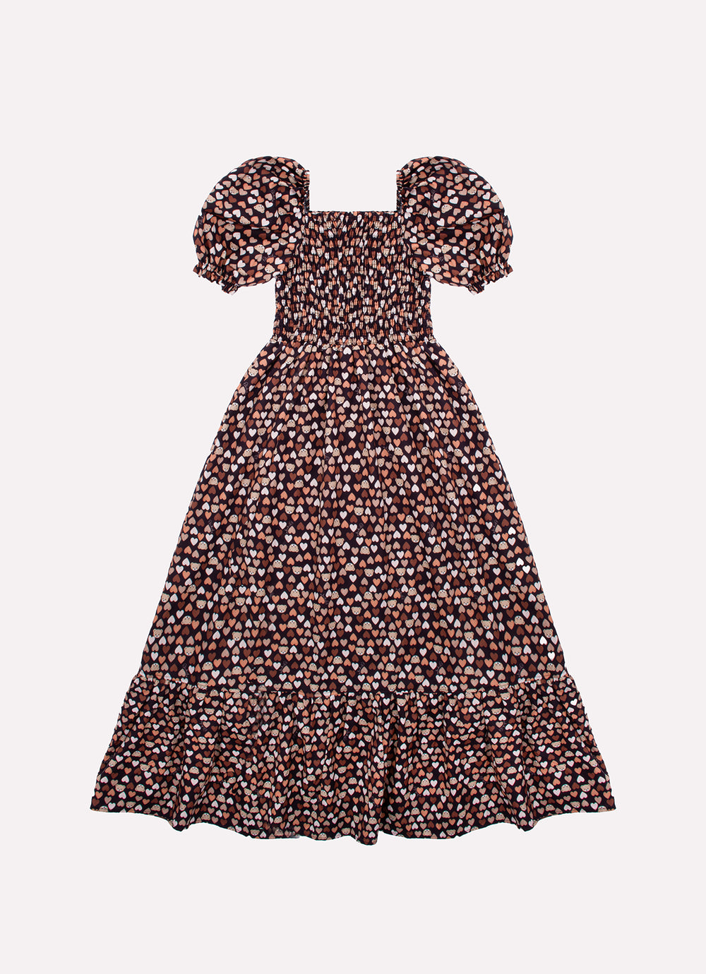 Vestido Longo Algodão Lastex