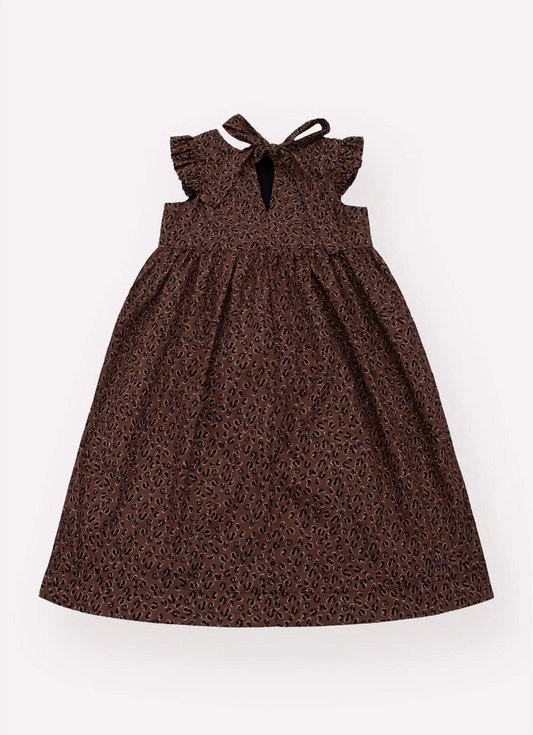 Vestido Algodão Babadinho Manga Longa