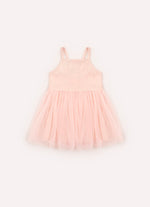 Vestido Alça e Calcinha Cotton e Tule