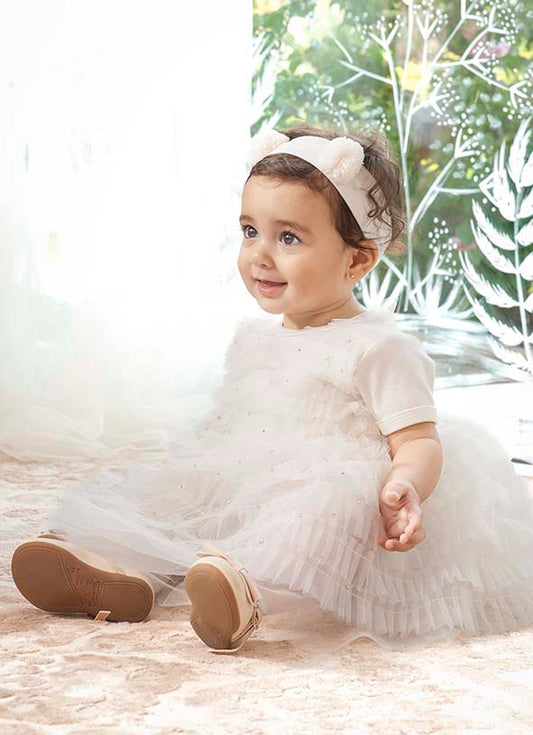 Vestido Ribana e Tule