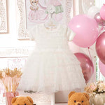 Vestido Ribana e Tule